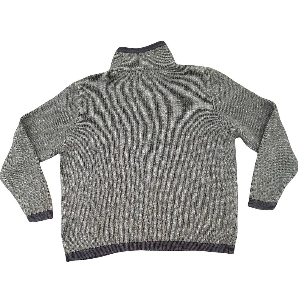 Vintage Wool Blend Brown Patchwork Embroidered Ch… - image 2